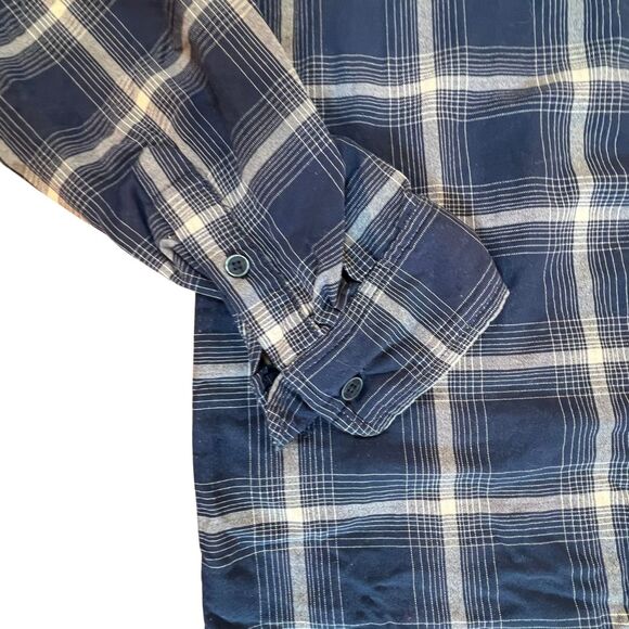 Marmot Women Plaid Shirt Medium Long Sleeve Button Up Western Cowgirl Rustic Tex - Picture 5 of 12